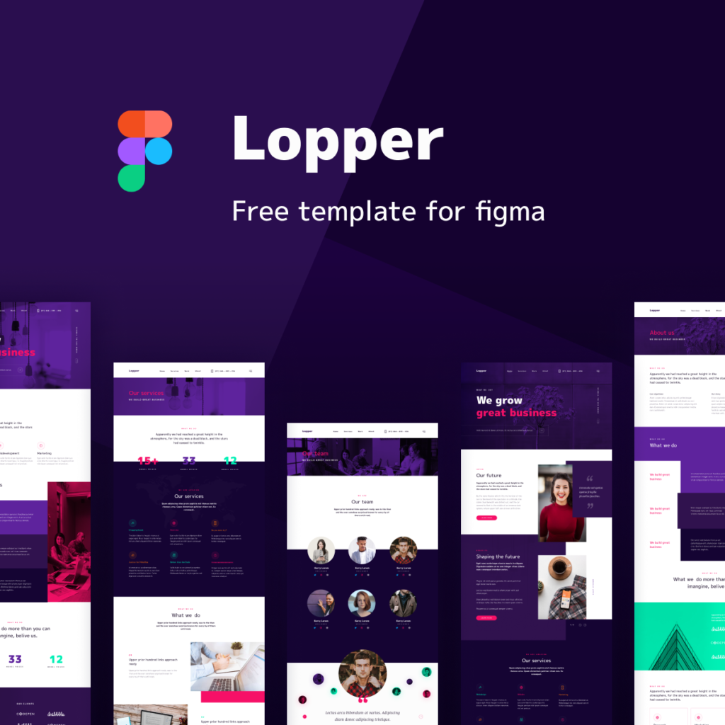 Free Figma Website Template