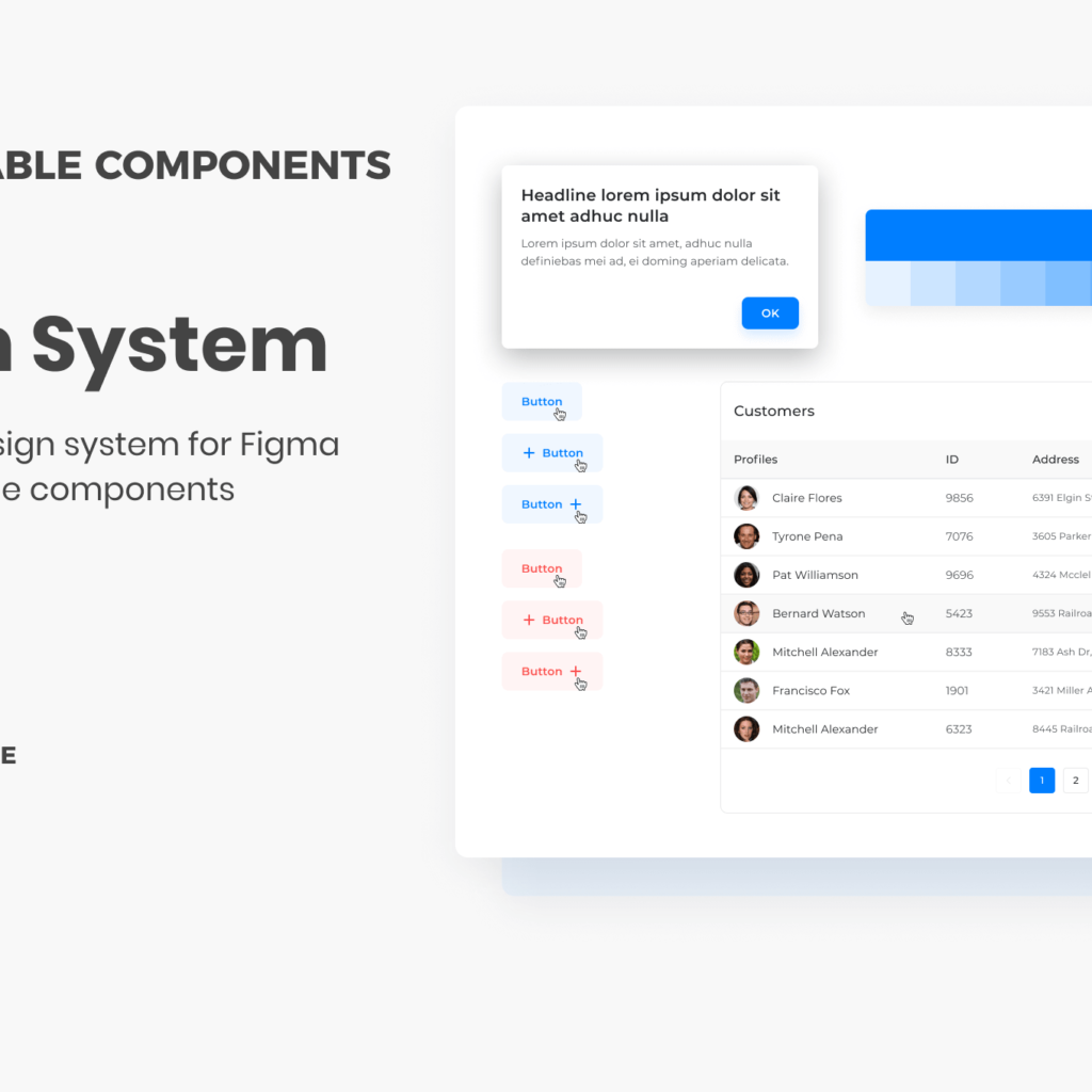 Figma design system