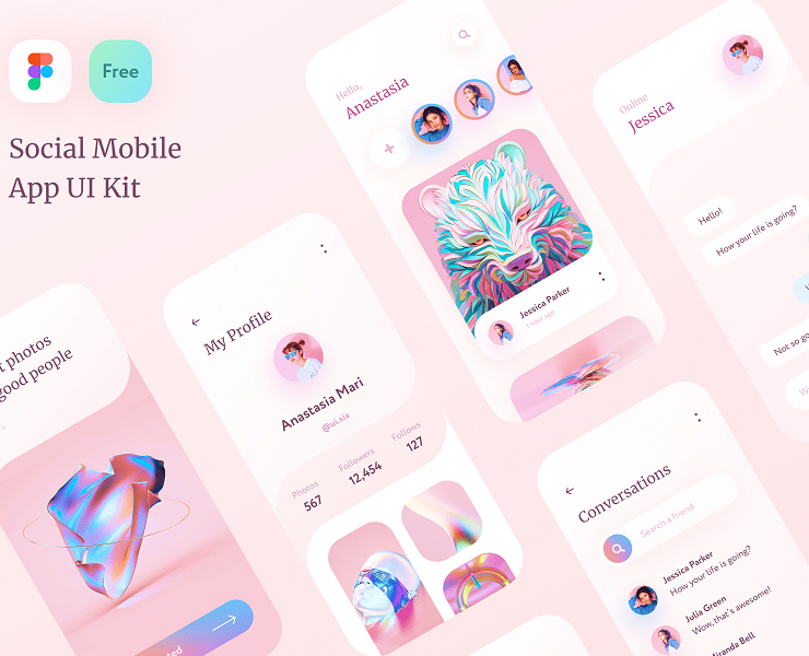 figma mobile template free