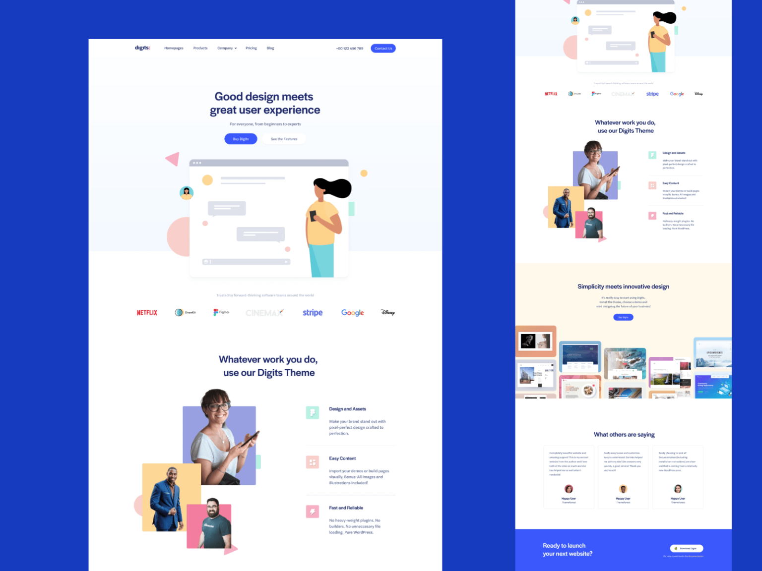 Landing Page Template Figma