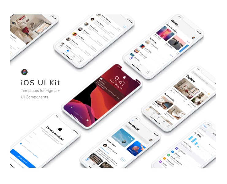 figma iOS kit