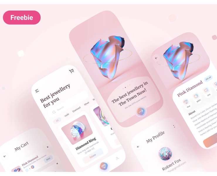 Figma Jewellry app