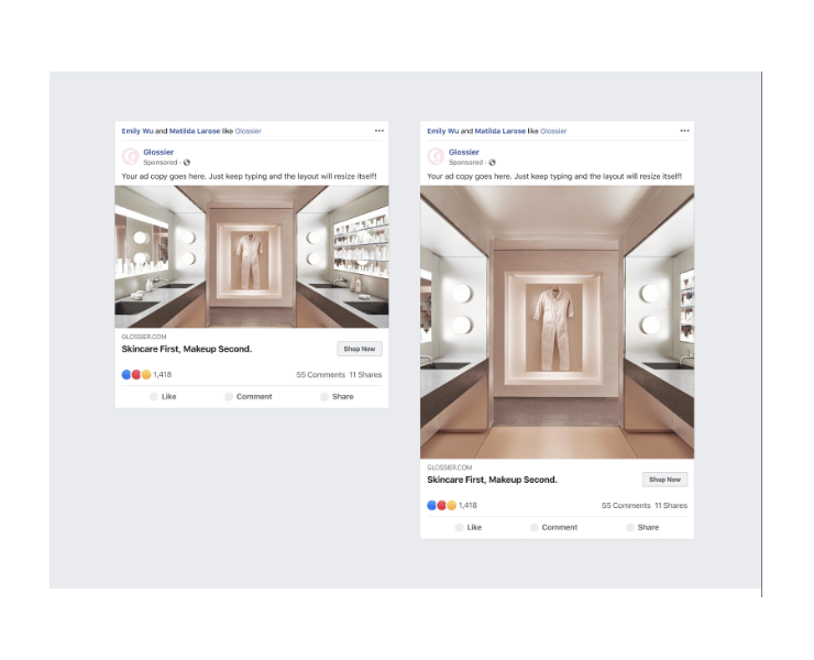 Figma Facebook Ads UI