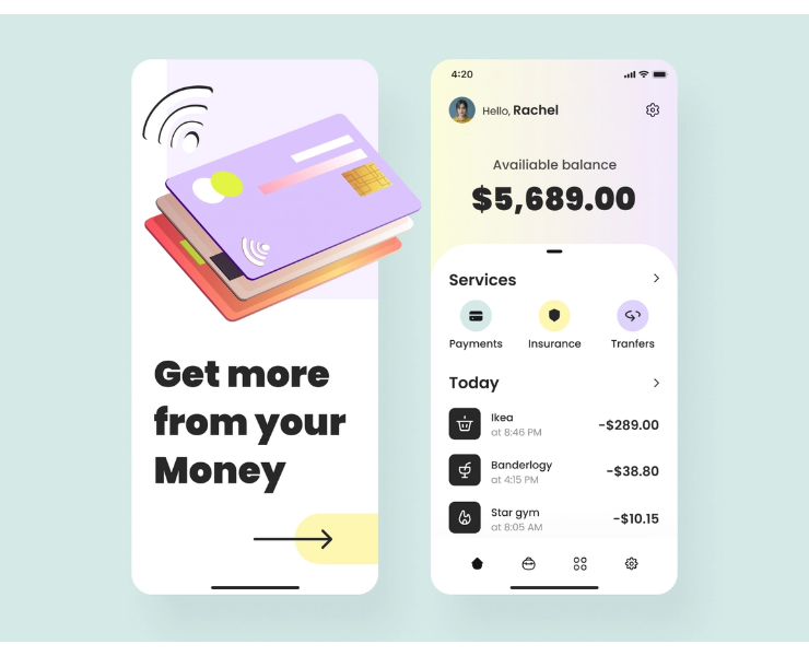 Figma Money balancer App
